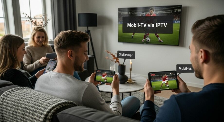 mobil-tv via iptv sofa