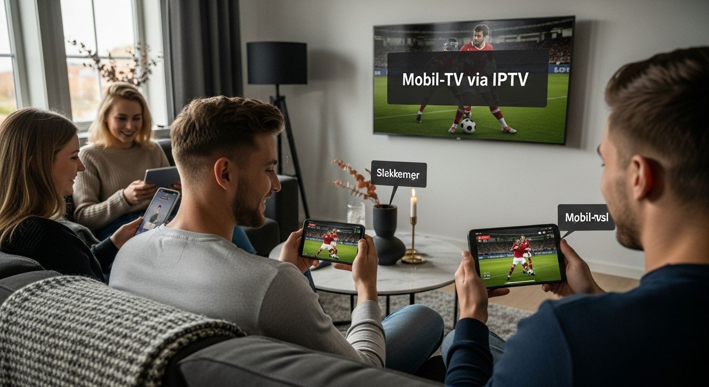 mobil-tv via iptv sofa